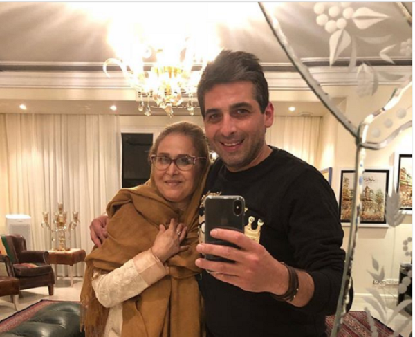 عکس مادر حمید گودرزی