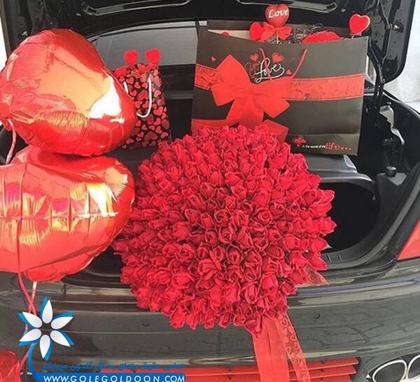 عکس دسته گل خیلی بزرگ