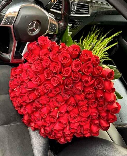 عکس دسته گل خیلی بزرگ