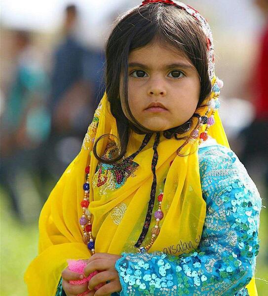عکس زن لر بختیاری