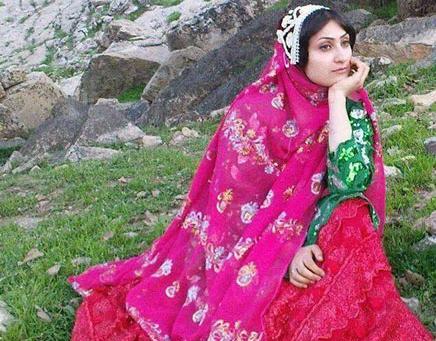 عکس زن لر بختیاری