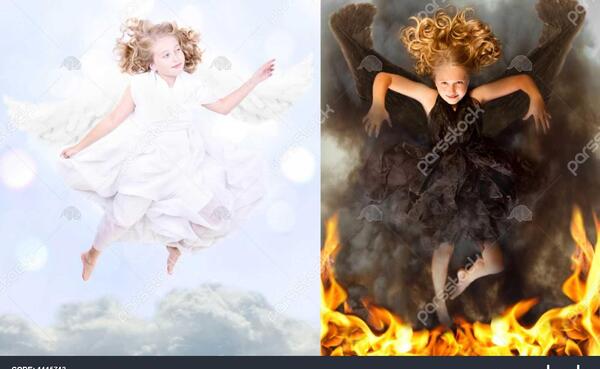 عکس فرشته بد