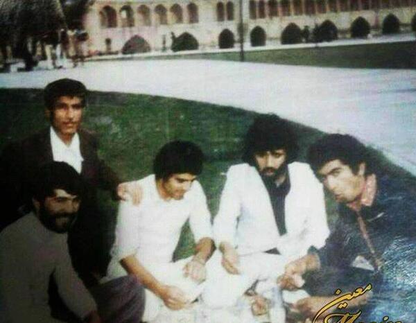 عکس قدیمی معین