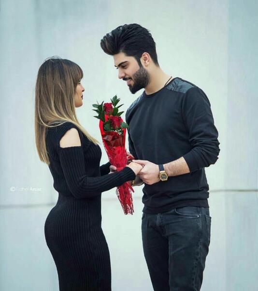 عکس عاشقانه دونفره بدون متن ویسگون