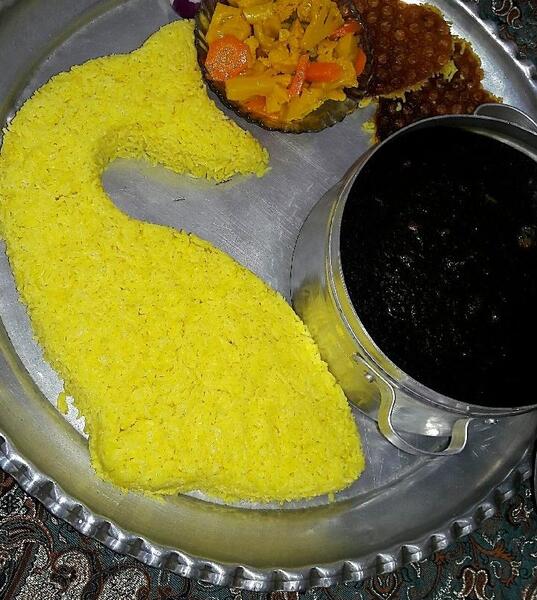 عکس قورمه سبزی اهوازی