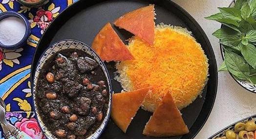 عکس قورمه سبزی اهوازی