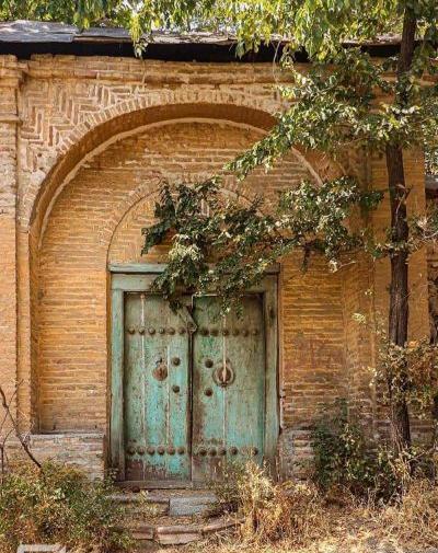 عکس درب چوبی قدیمی