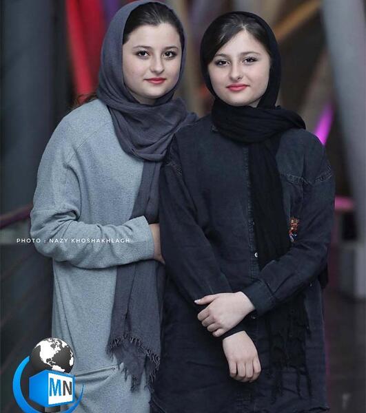 عکس سارا و نیکا با مومو