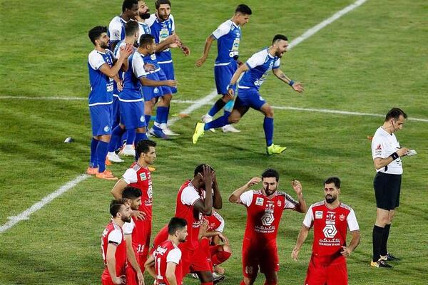 عکس فوتبال پرسپولیس استقلال