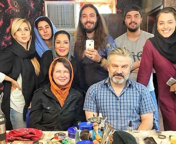 عکس نیما رئیسی در سریال پدر