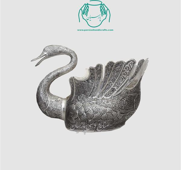 عکس قو سیاه قلم