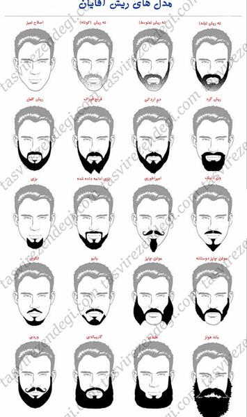 عکس ریش کله قندی
