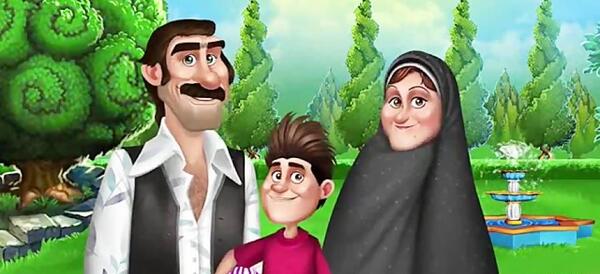 عکس واقعی گلمراد و الهام