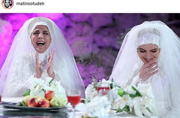 عکس عروسی متین ستوده