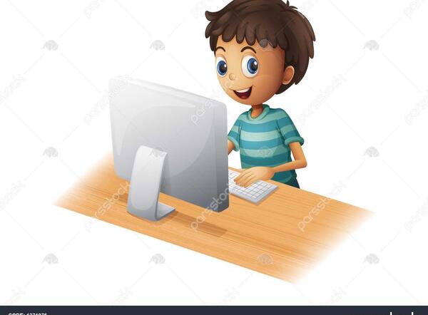 عکس لپ تاپ پسر