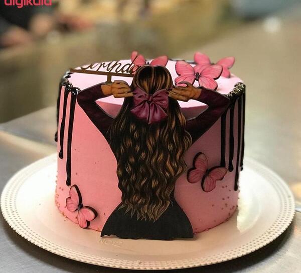 عکس کیک دختر