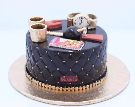 عکس کیک تولد شیک مردانه