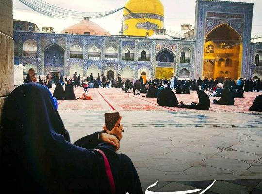 عکس هواتو کردم امام رضا