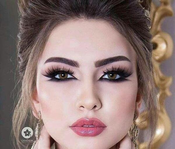 عکس عروس عربی زیبا