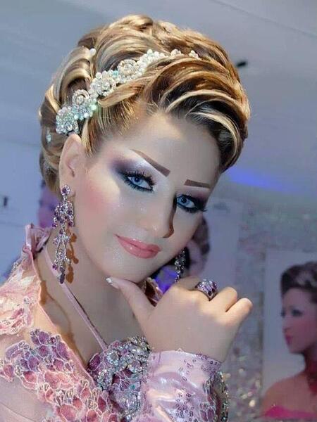 عکس عروس عربی زیبا