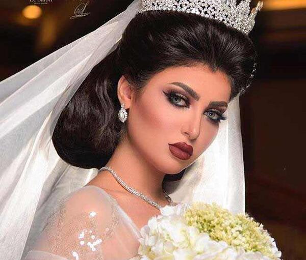 عکس عروس عربی زیبا