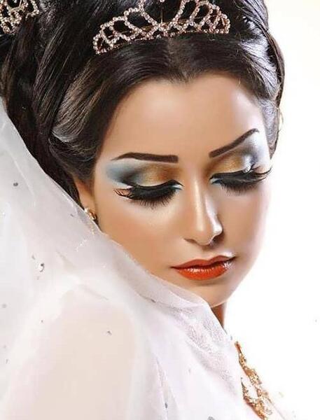 عکس عروس عربی زیبا