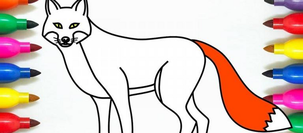 عکس نقاشی روباه