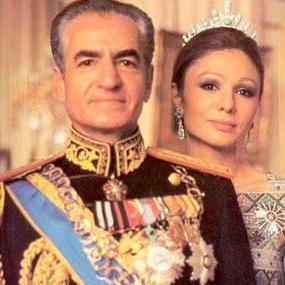 عکس شاه ایران و فرح