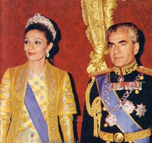 عکس شاه ایران و فرح