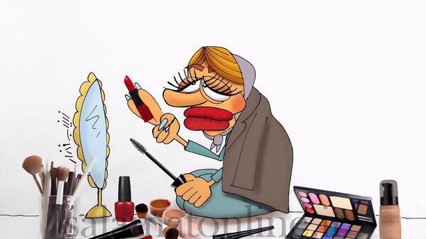 عکس کارتونی لوازم آرایشی