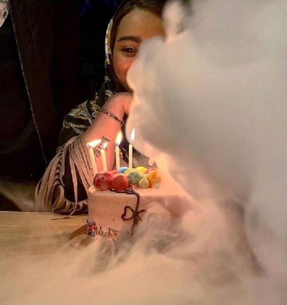 عکس مهراب قاسم خانی و دخترش