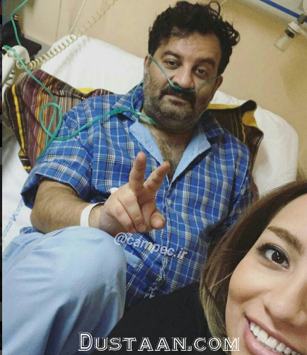عکس مهراب قاسم خانی و دخترش