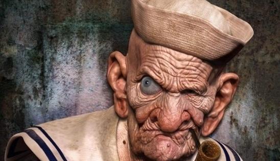 عکس وحشتناک کارتونی