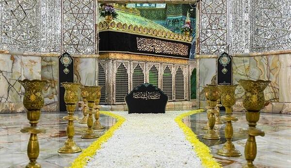 عکس قبر اصلی حضرت معصومه