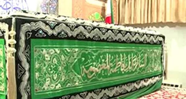 عکس قبر اصلی حضرت معصومه