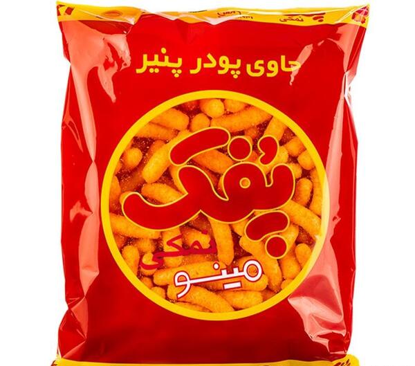 عکس پفک ذرت نمکی