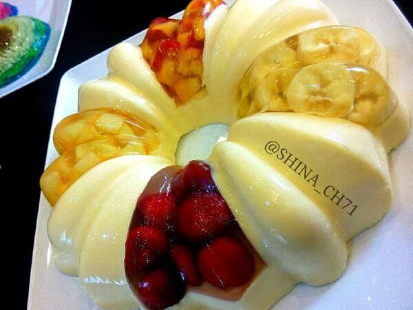 عکس ژله میوه