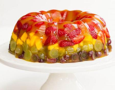 عکس ژله میوه