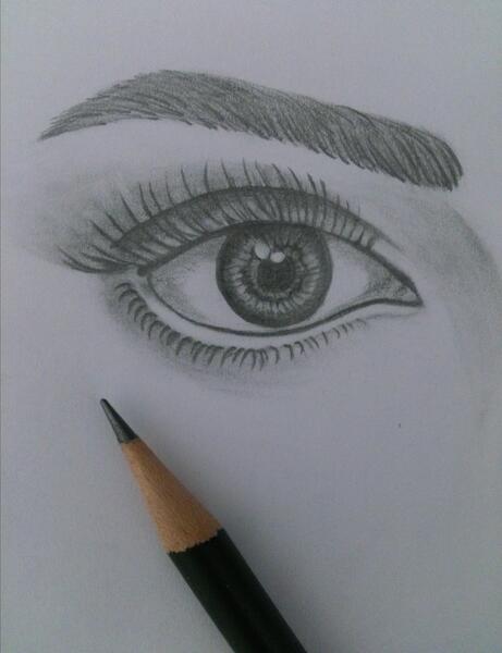 عکس نقاشی چشم