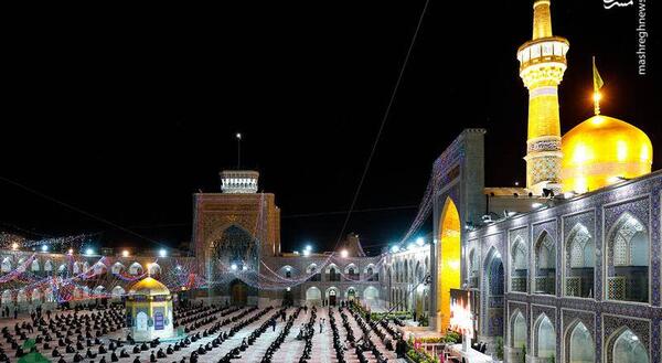 عکس حرم امام رضا همین الان