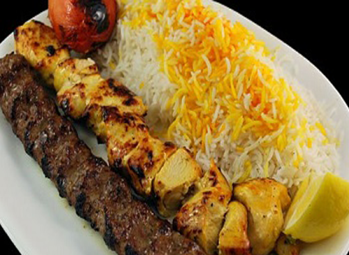 عکس چلو کباب میکس