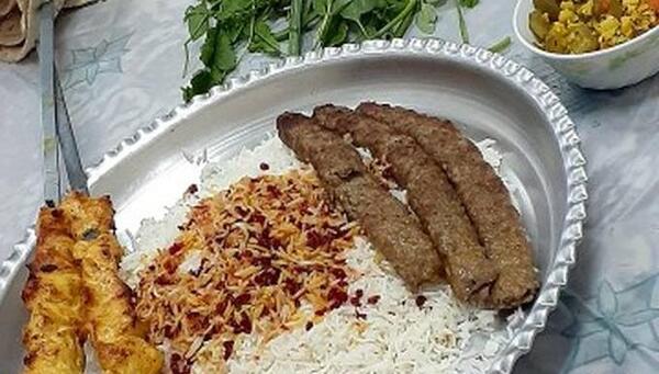 عکس چلو کباب میکس