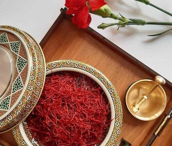 عکس زعفران سرگل قائنات