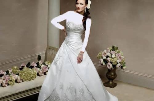 عکس عروس قد کوتاه