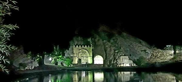 عکس شب طاق بستان