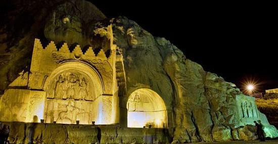عکس شب طاق بستان
