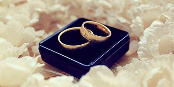 عکس حلقه ازدواج با متن