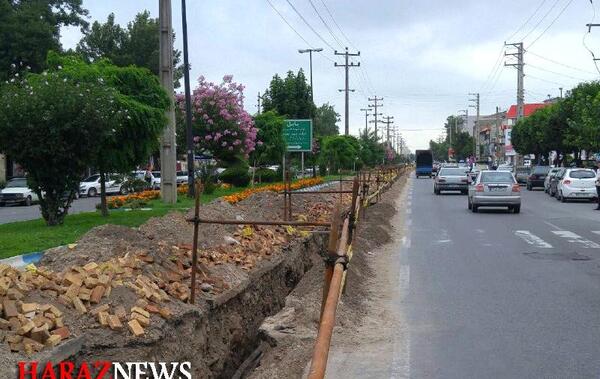 عکس از خیابان طالب آملی