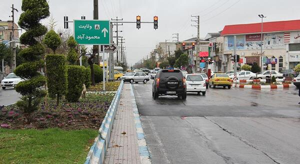عکس از خیابان طالب آملی