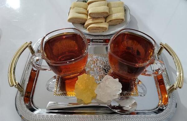 عکس زعفران چای
